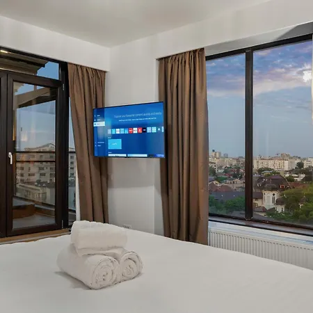 Crown Penthouse - Luxurious, & Vista , By Uni88 Bukarest