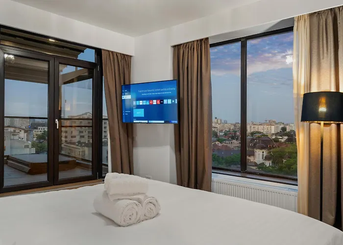 Crown Penthouse - Luxurious, & Vista , By Uni88 Бухарест