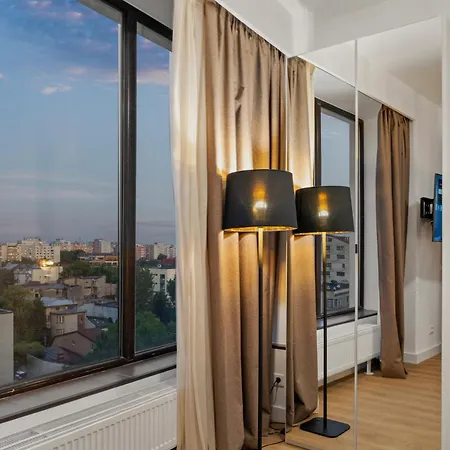 Crown Penthouse - Luxurious, & Vista , By Uni88 Apart-hotel Bucareste